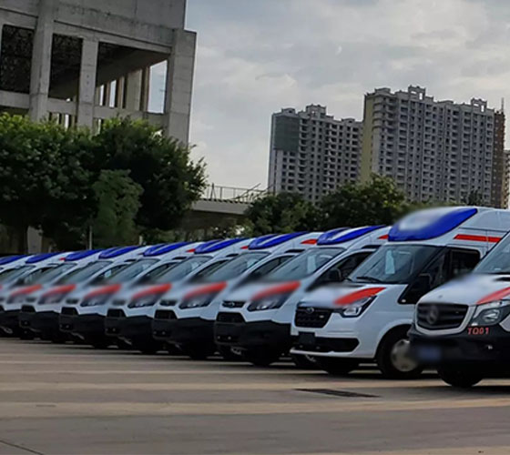 牙克石市服务车队展示