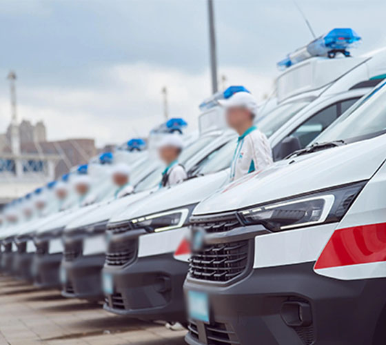 牙克石市服务车队展示